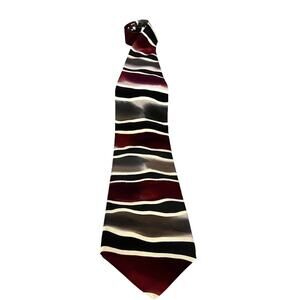 Robert Daskal Designer Hand Painted Signed By Artist Silk Tie